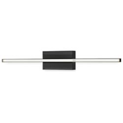 Kuzco Vega Minor LED 24-in Black Wall Sconce