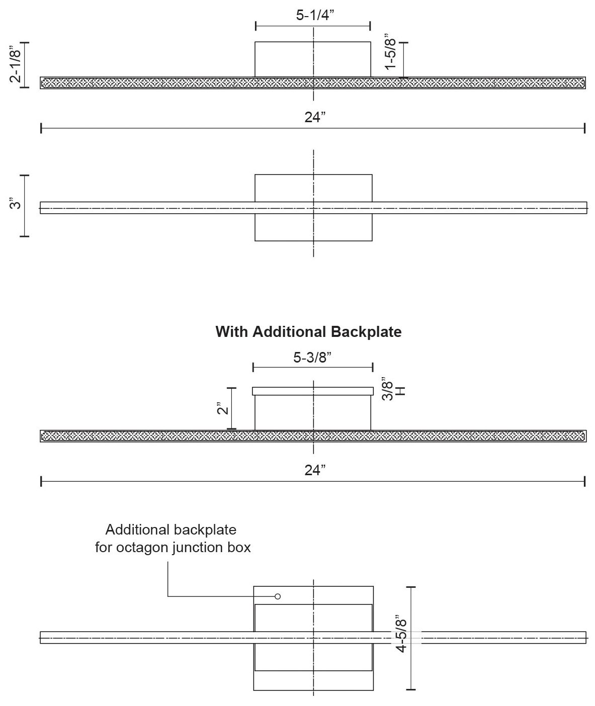 Image 3 Kuzco Vega Minor LED 24-in Brushed Gold Vanity Light more views
