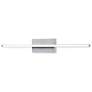 1_Kuzco Vega Minor LED 24-in Brushed Nickel Wall Sconce