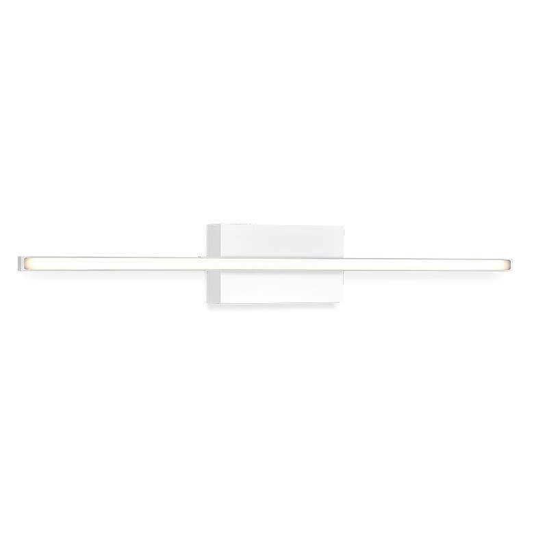 Image 1 Kuzco Vega Minor LED 24-in White Wall Sconce
