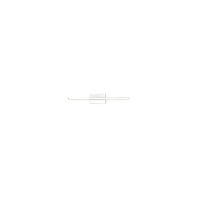 Image 2 Kuzco Vega Minor LED 24-in White Wall Sconce more views