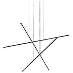 Kuzco Vega Minor LED 3 Head Black Multi-Pendant