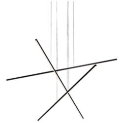 Kuzco Vega Minor LED 3 Head Black Multi-Pendant