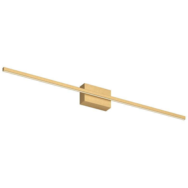 Image 1 Kuzco Vega Minor LED 36-in Brushed Gold Vanity Light