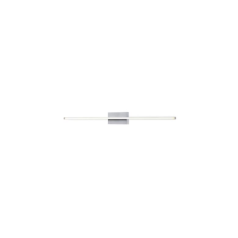 Image 2 Kuzco Vega Minor LED 36-in Brushed Nickel Wall Sconce more views