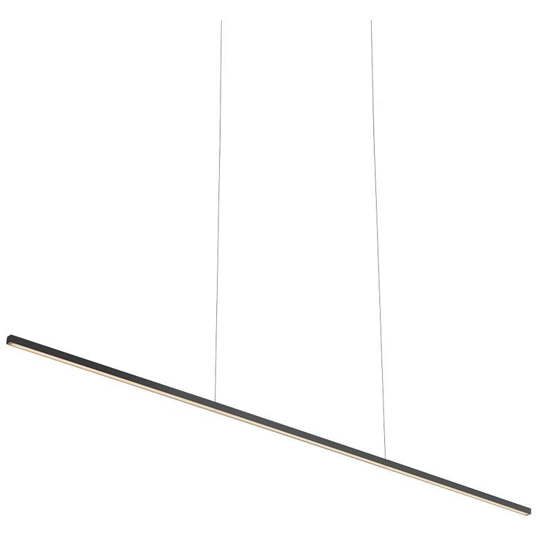 Image 1 Kuzco Vega Minor LED 48-in Black Linear Pendant