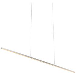 Kuzco Vega Minor LED 48-in Brushed Nickel Linear Pendant