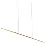 2_Kuzco Vega Minor LED 48-in Brushed Nickel Linear Pendant more views