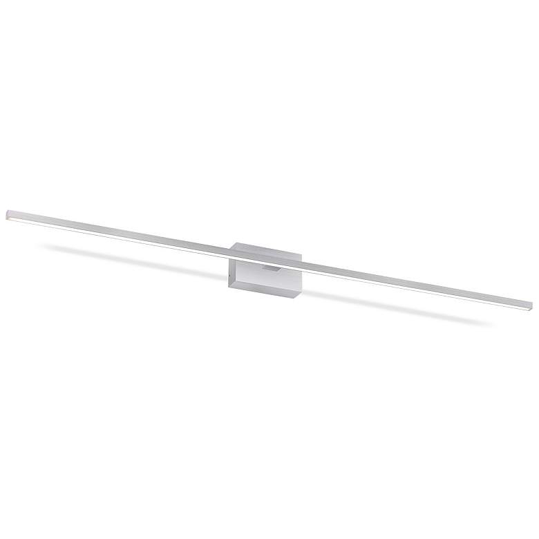 Image 1 Kuzco Vega Minor LED 48-in Brushed Nickel Vanity Light
