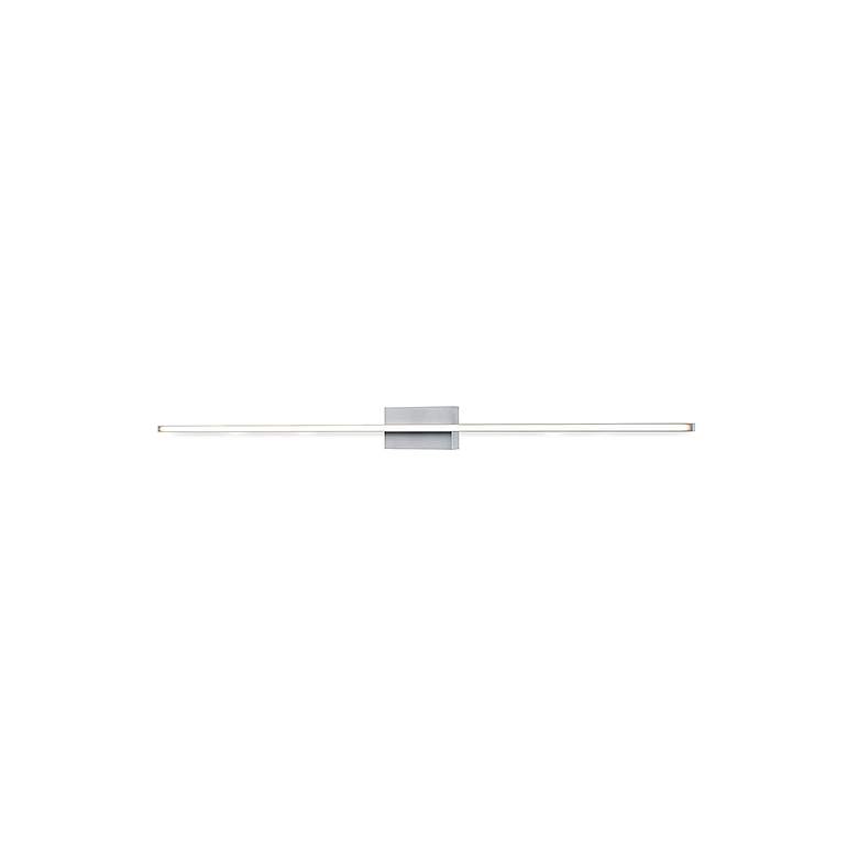 Image 2 Kuzco Vega Minor LED 48-in Brushed Nickel Wall Sconce more views