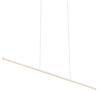 Image 3 Kuzco Vega Minor LED 48-in White Linear Pendant more views