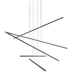 Kuzco Vega Minor LED 5 Head Black Multi-Pendant