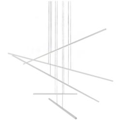 Kuzco Vega Minor LED 5 Head Brushed Nickel Multi-Pendant