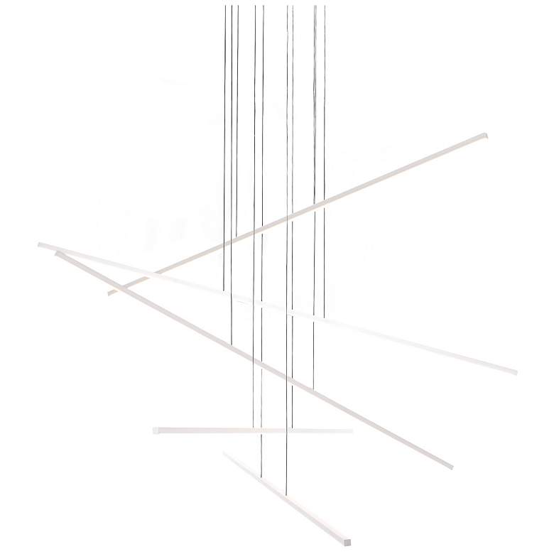 Image 2 Kuzco Vega Minor LED 5 Head White Multi-Pendant