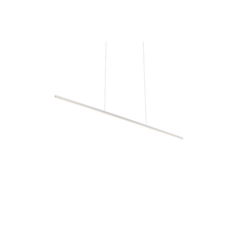 Image 2 Kuzco Vega Minor LED 60-in Brushed Nickel Linear Pendant more views
