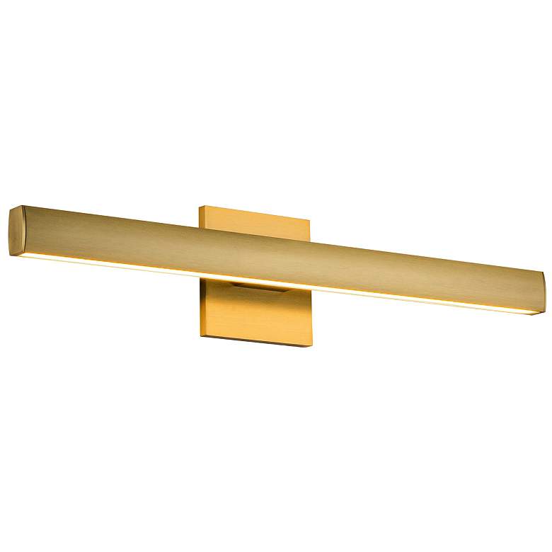 Image 1 Kuzco Vera LED 23-in Brushed Gold Vanity Light