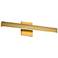 Kuzco Vera LED 23-in Brushed Gold Vanity Light