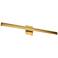 Kuzco Vera LED 38-in Brushed Gold Vanity Light