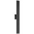 Kuzco Vesta LED 28-in Black All-terior Wall Sconce