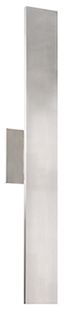 Image 2 Kuzco Vesta LED 28-in Brushed Nickel All-terior Wall Sconce more views