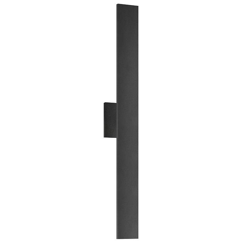 Image 1 Kuzco Vesta LED 35-in Black All-terior Wall Sconce