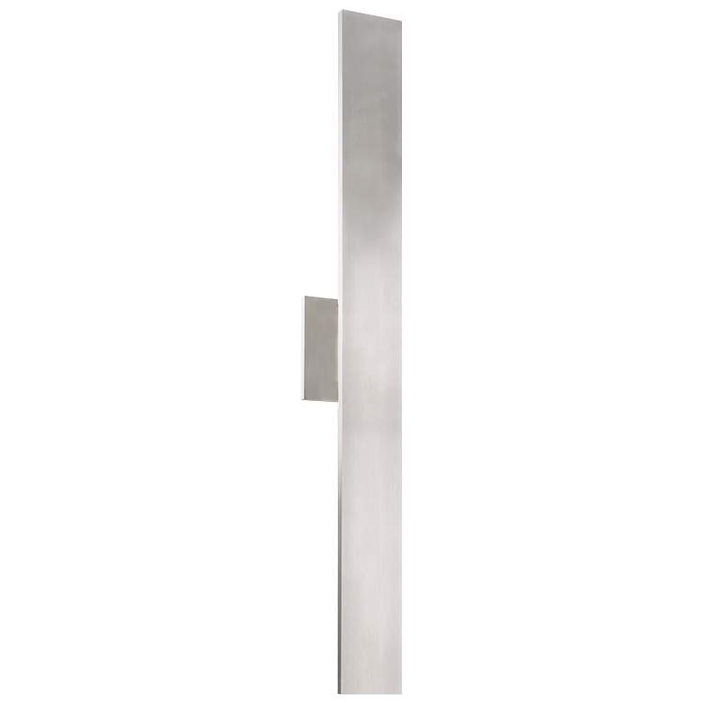 Image 1 Kuzco Vesta LED 35-in Brushed Nickel All-terior Wall Sconce