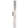 Kuzco Vesta LED 35-in Brushed Nickel All-terior Wall Sconce