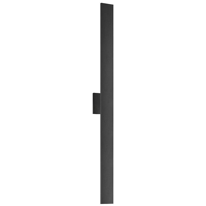 Image 1 Kuzco Vesta LED 50-in Black All-terior Wall Sconce