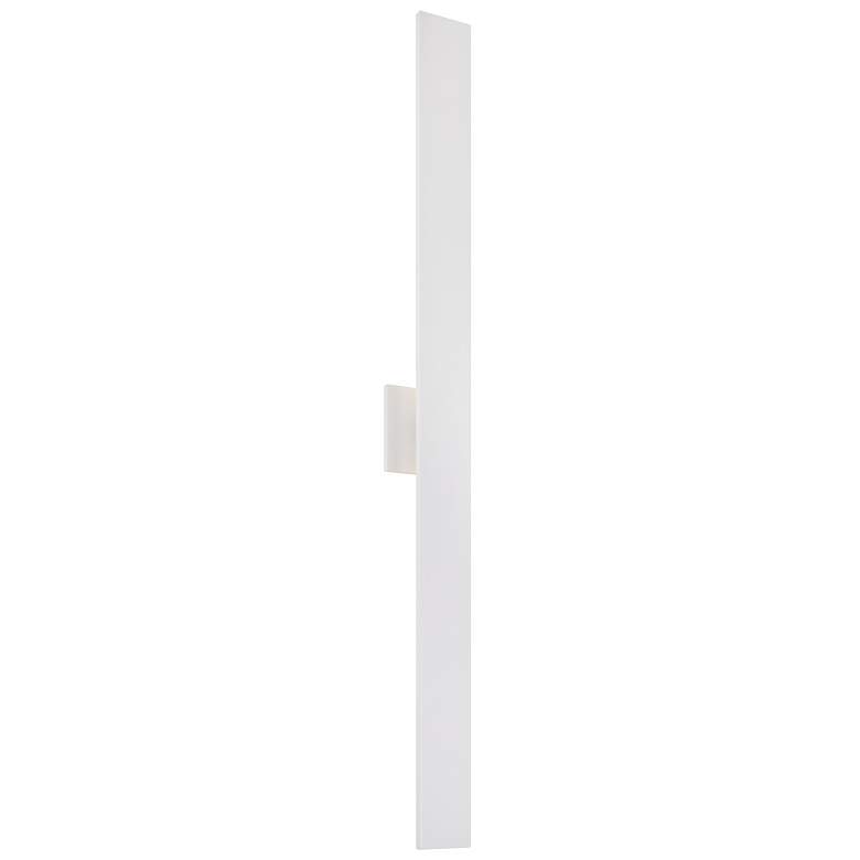 Image 1 Kuzco Vesta LED 50-in White All-terior Wall Sconce