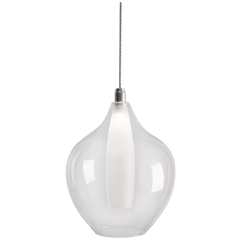 Image 1 Kuzco Victoria 7" Wide LED Modern Double Glass Pendant