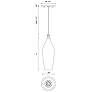 3_Kuzco Victoria LED 4-in Chrome Pendant more views