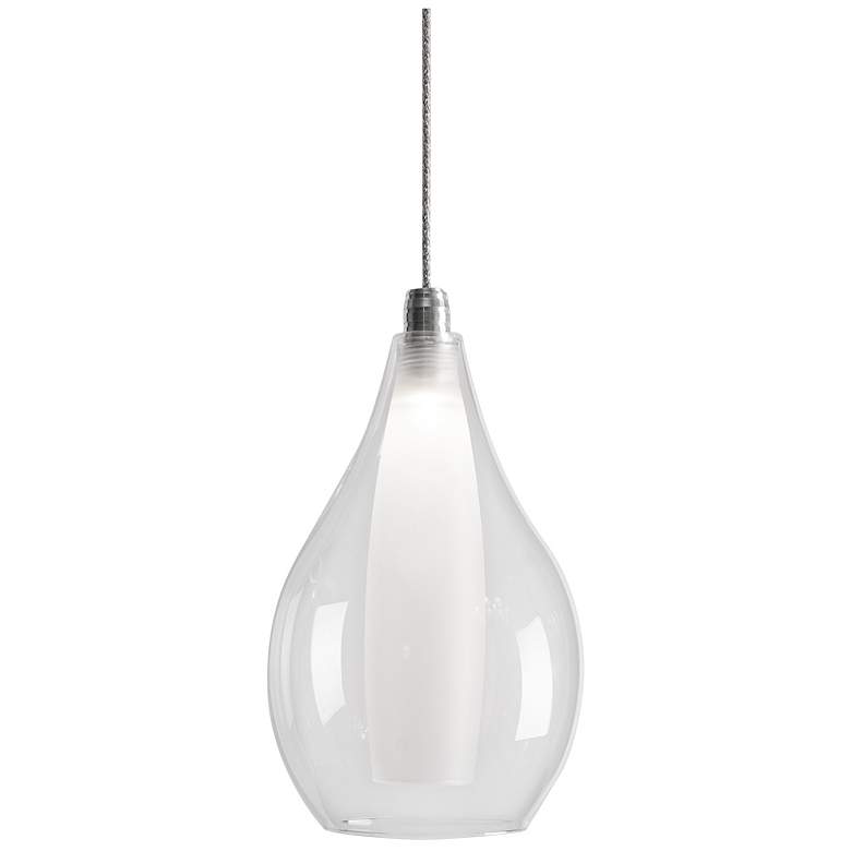 Image 1 Kuzco Victoria LED 5-in Chrome Pendant