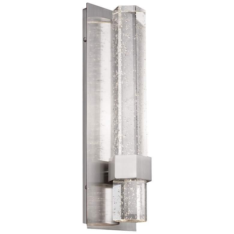 Image 1 Kuzco Warwick LED 15-in Brushed Nickel Wall Sconce