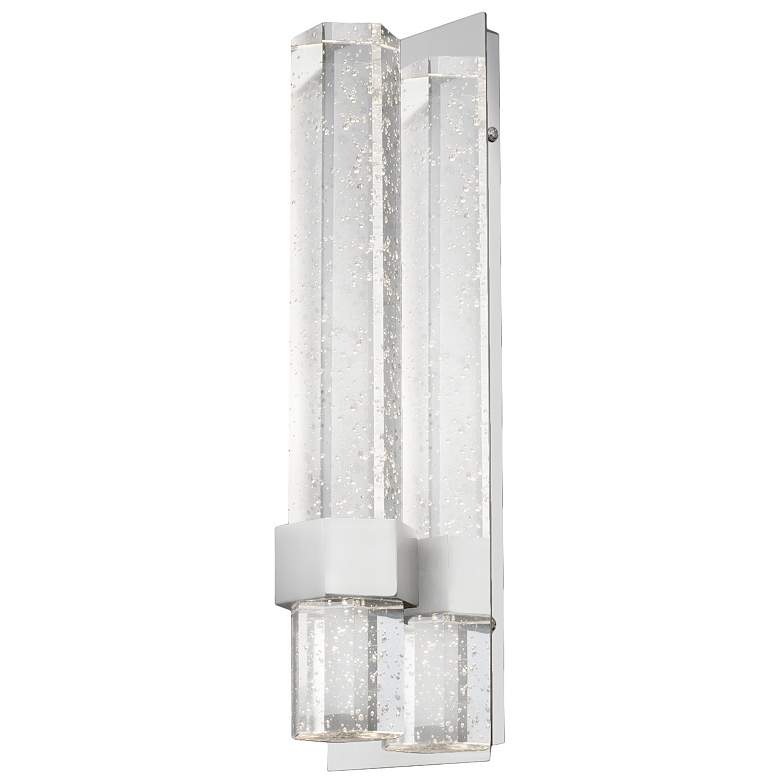 Image 1 Kuzco Warwick LED 15-in Chrome Wall Sconce