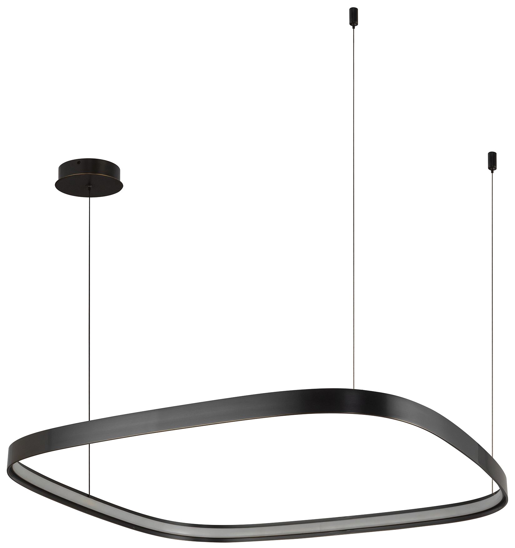 Image 4 Kuzco Yukon LED 31-in Urban Bronze Pendant more views