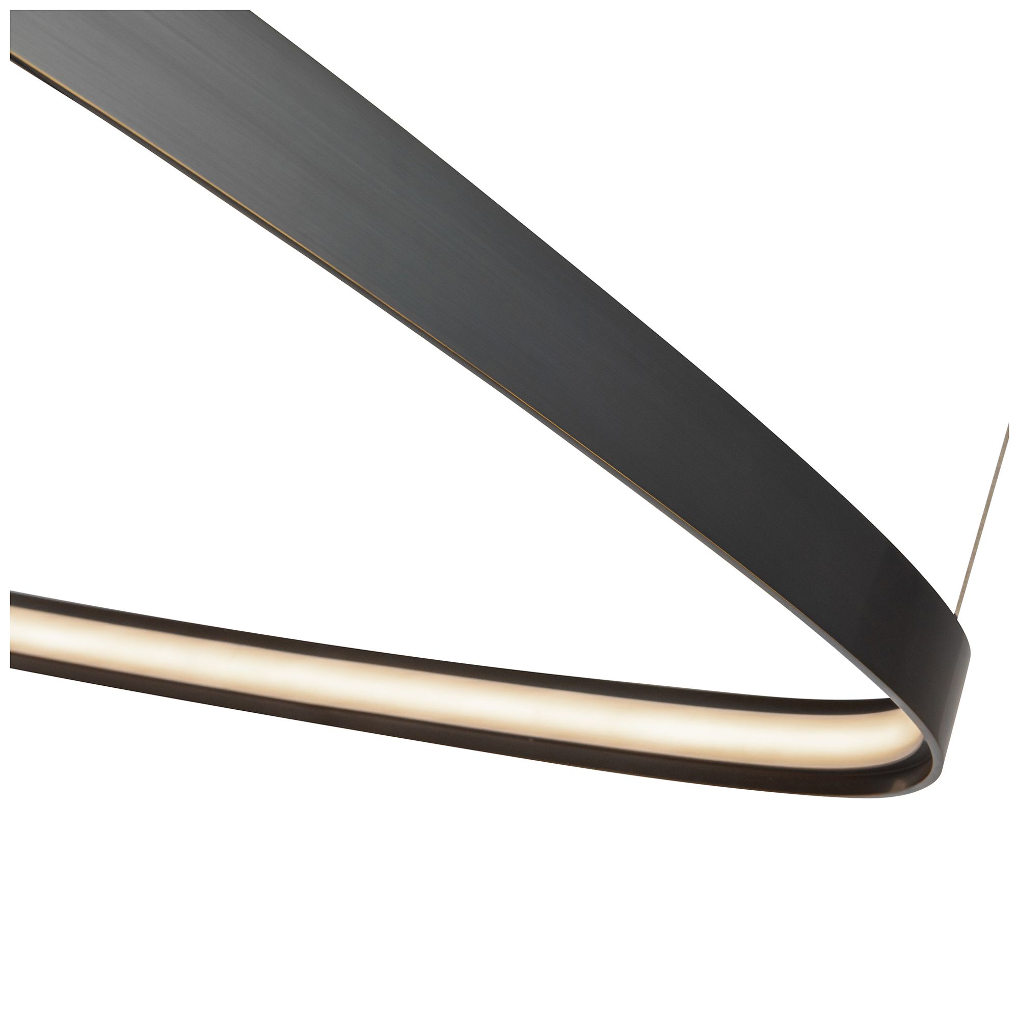 Image 5 Kuzco Yukon LED 31-in Urban Bronze Pendant more views