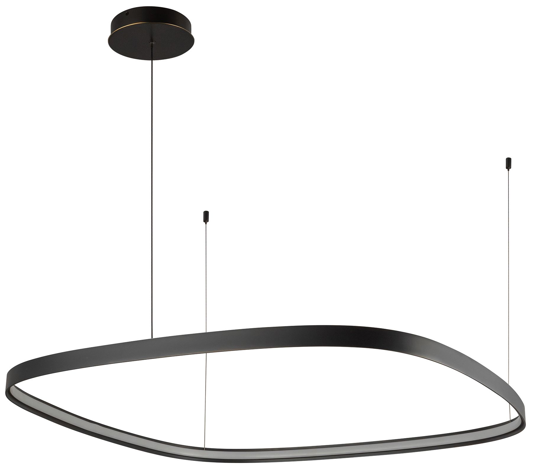 Image 4 Kuzco Yukon LED 40-in Urban Bronze Pendant more views