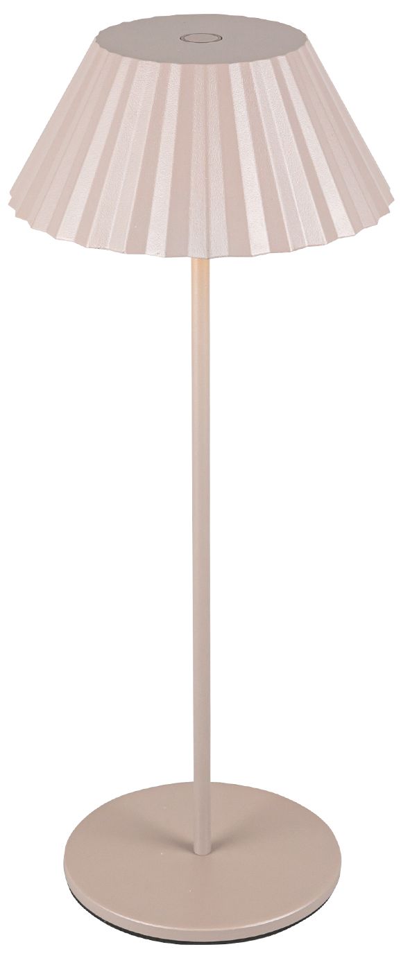 Image 2 Kuzco Zola LED 6-in Moonstone Gray LED Table Lamp more views