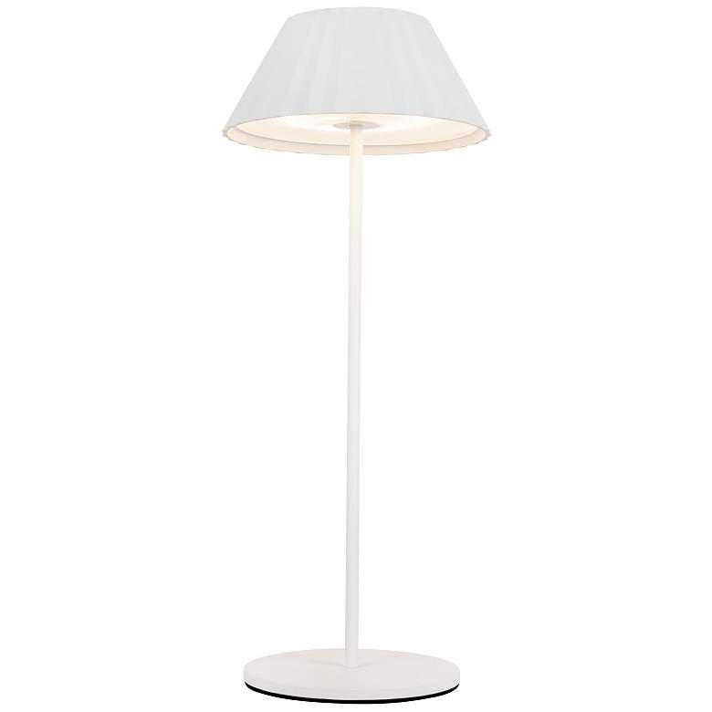 Image 1 Kuzco Zola LED 6-in White LED Table Lamp