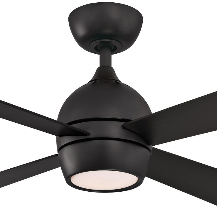 Image 3 Kwad 44 inch Indoor Ceiling Fan with LED Light Kit - Black more views
