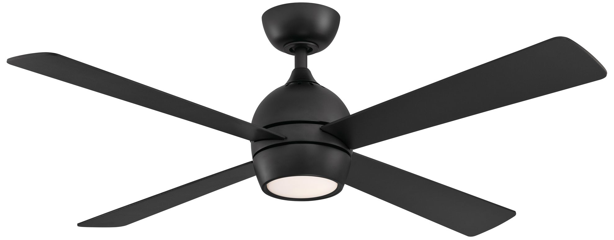Image 2 Kwad 52 inch Indoor Ceiling Fan with LED Light Kit - Black