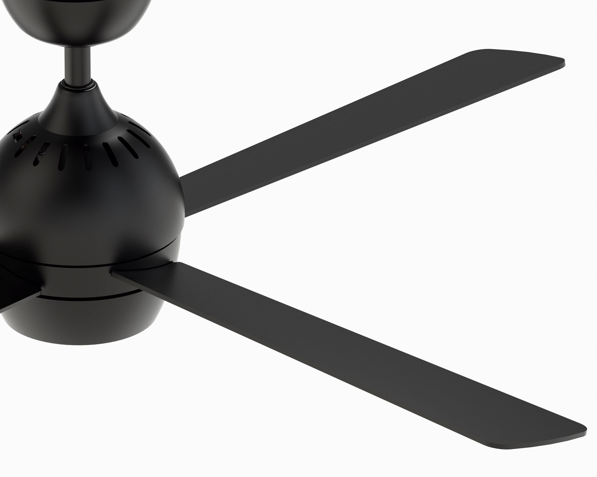Image 7 Kwad 52 inch Indoor Ceiling Fan with LED Light Kit - Black more views
