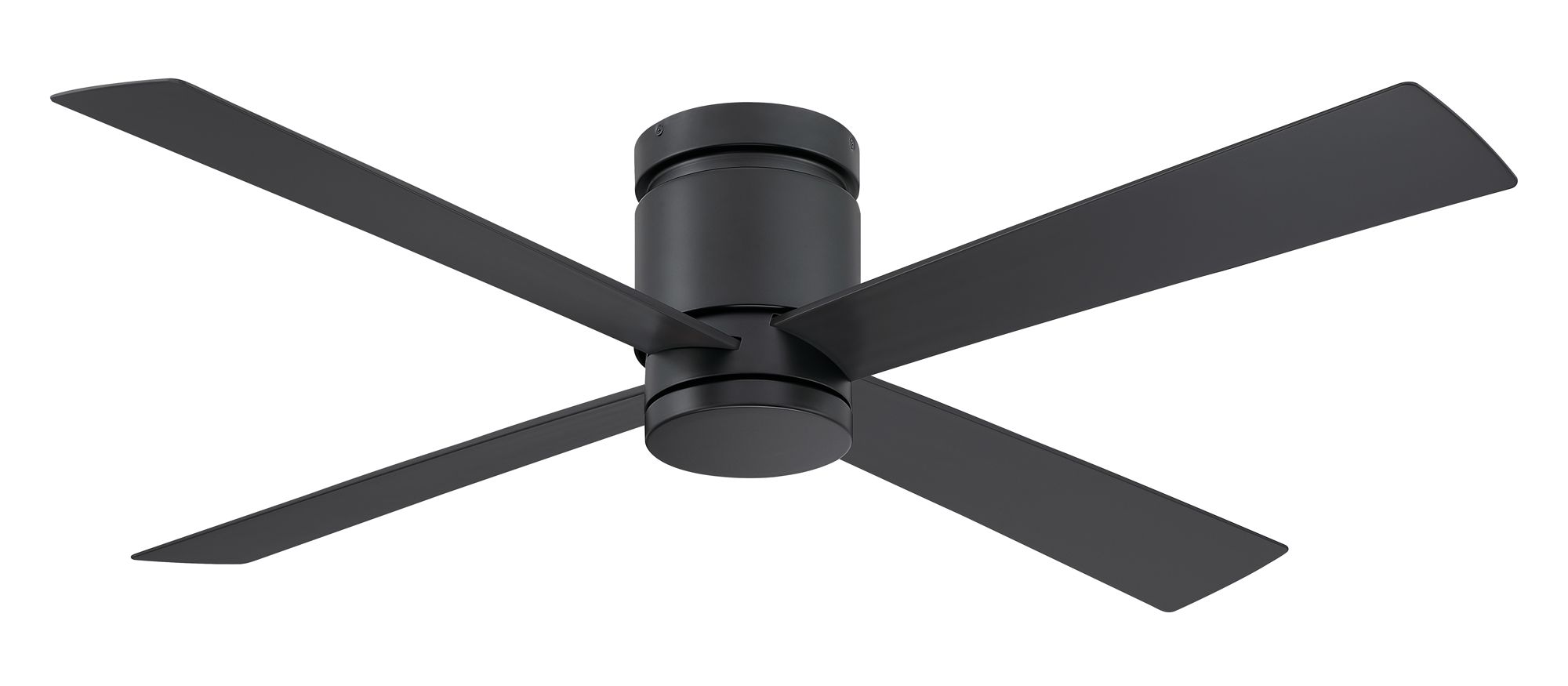 Image 3 Kwartet 52 in In/Out Fan w/ LED CCT Lt Kit - Black Blades more views