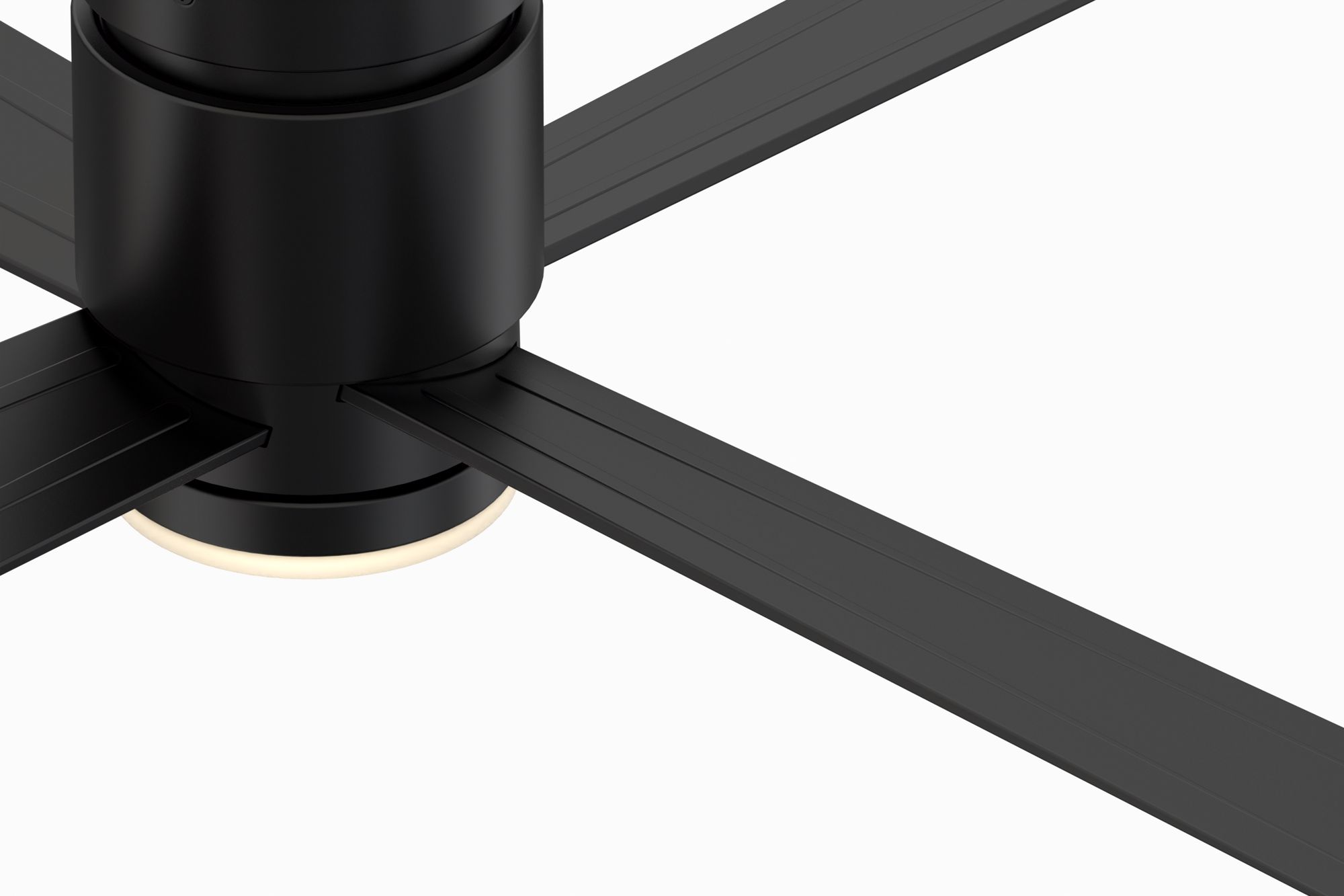 Image 4 Kwartet 52 in In/Out Fan w/ LED CCT Lt Kit - Black Blades more views