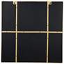 3_Kye 30" x 30" Rounded Square Gold Wall Mirror more views