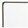 4_Kye 30" x 30" Rounded Square Gold Wall Mirror more views