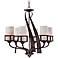 Kyle 6-Light 28" Wide Chandelier  by Quoizel