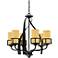 Kyle Imperial Bronze 6-Light Chandelier
