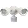 1_Kyle White 3000K LED Dual Head Security Light w/ Motion Sensor