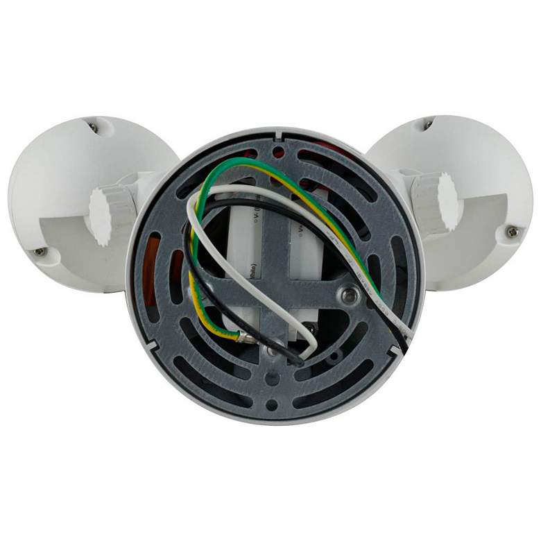 Image 4 Kyle White 3000K LED Dual Head Security Light w/ Motion Sensor more views